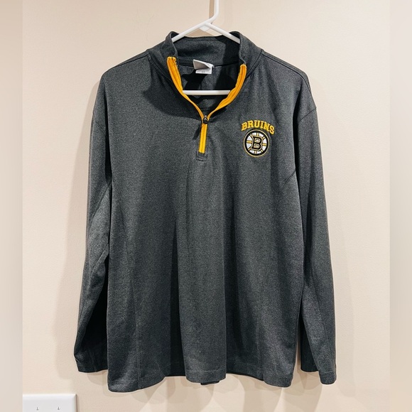 🔥Bruins Quarter-Zip Pullover🔥 - Picture 1 of 6